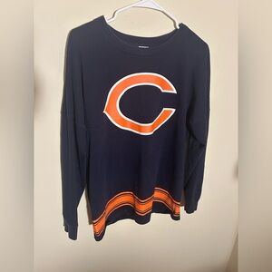 Victoria’s Secret Pink Chicago Bears Football Long Sleeve Shirt